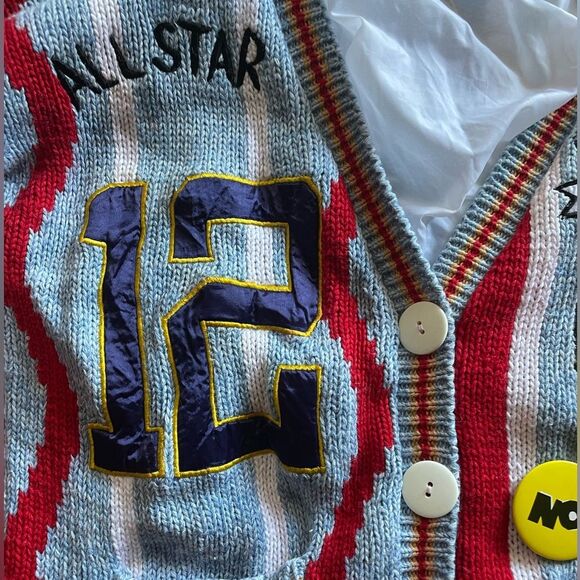 Vintage Absolutely No Jeans Authentic Lined Sweater One Size Fits All Hi… - Picture 5 of 7